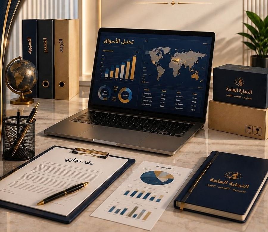 التجارة العامة والاستيراد والتصدير والتوريد